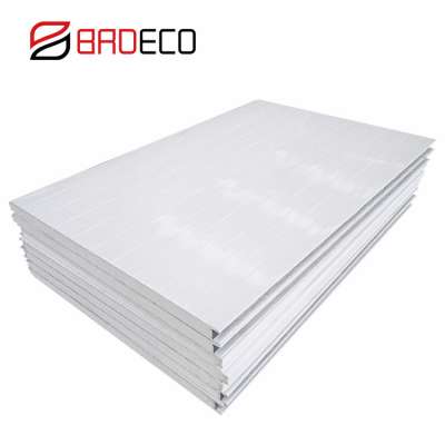 Water-proof Steel PU Sandwich Sheet For Coldroom Insulation Panel