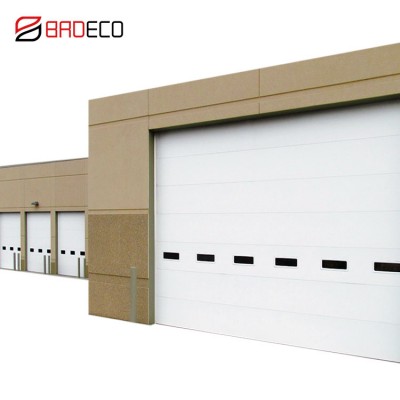 CE Certificated Safe Industrial Sectional Doors For Warehouse