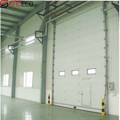 Structural Insulated Soundproof CE Sectional Industrial Automatic Door