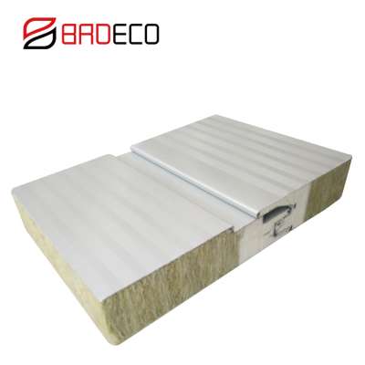 Rockwool Sandwich Panels for Wall and Roof at Competitive Price for prefab chicken farm made in