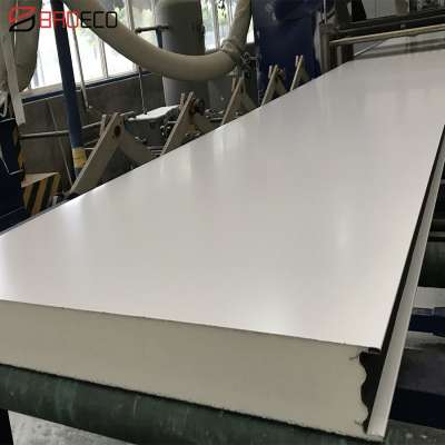 0.06mm aluminum honeycomb core polyurethane sandwich panel machine with good price