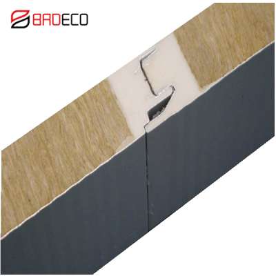 Thermal Insulation Composition rock wool pu sealing fiber glass sandwich Panels