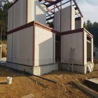 lightweight insulated concrete panels hollow core exterior wall panel for prefab house